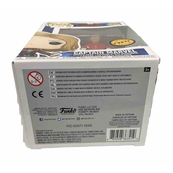 Funko Pop! Vinyl: Marvel - Captain Marvel(Masked) (Chase) - Picture 3 of 6